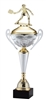Polaris Metal Trophy Cup <BR> Female Pickleball <BR> 21 Inches