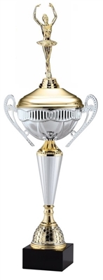 Polaris Metal Trophy Cup<BR> Ballerina <BR> 21 Inches