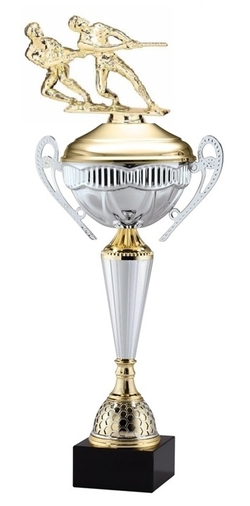 Polaris Metal Trophy Cup<BR> Double Tug O War<BR> 21 Inches