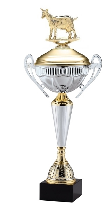 Polaris Metal Trophy Cup<BR> Goat <BR> 21 Inches
