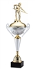 Polaris Metal Trophy Cup<BR> Male Billiards<BR> 21 Inches