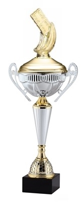 Polaris Metal Trophy Cup<BR> Domino <BR> 21 Inches