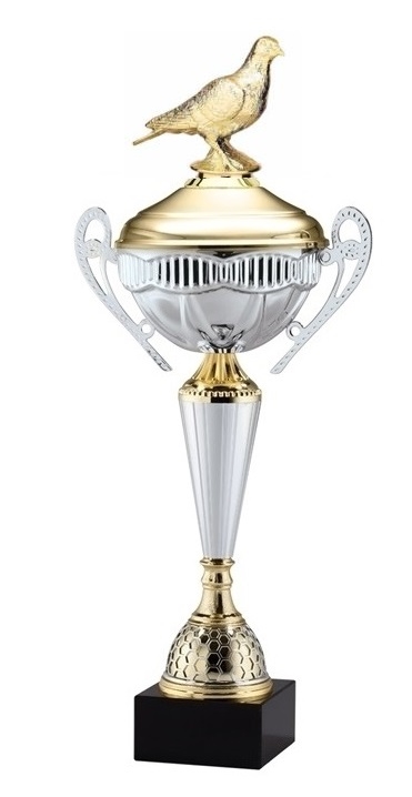 Polaris Metal Cup<BR> Pigeon Trophy<BR> 21 Inches