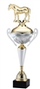 Polaris Metal Trophy Cup <BR> Quarter HorseT<BR> 21 Inches
