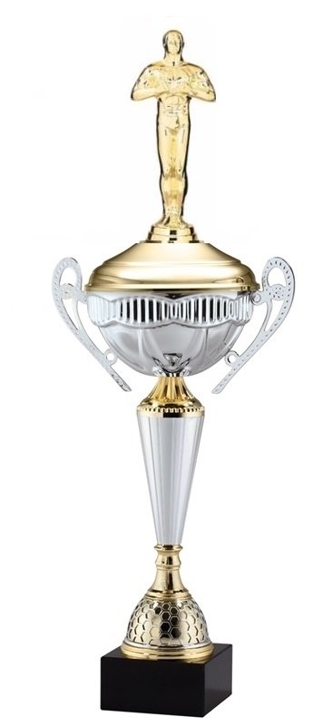 Polaris Metal Trophy Cup<BR> Male Achievement<BR> 21 Inches