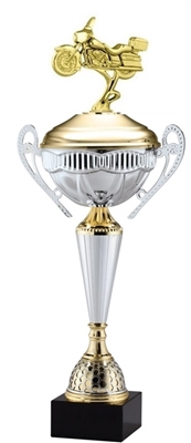 Polaris Metal Trophy Cup<BR> Touring Motorcycle  <BR> 21 Inches