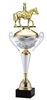 Polaris Metal Trophy Cup<BR> Equestrian<BR> 21 Inches