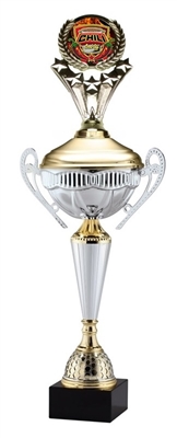 Polaris Premium Cup <BR> #2 Chili Cook Off<BR> Or Custom Logo Trophy<BR> 21 Inches