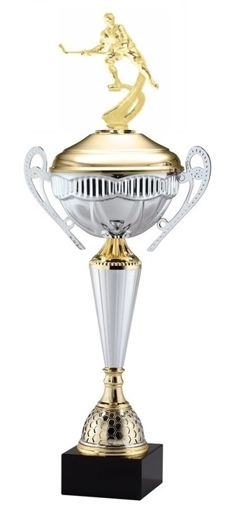 Polaris Metal Trophy Cup<BR> Motion Ice Hockey Male <BR> 21 Inches