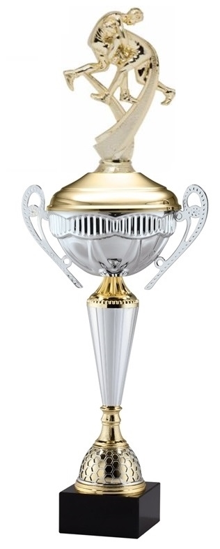 Polaris Metal Trophy Cup<BR> Wrestling<BR> 21 Inches