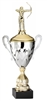 Premium Metal Gold/Silver<BR> Female Archery Trophy Cup<BR> 20 Inches