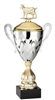 Premium Metal Gold/Silver<BR> G.O.A.T. Trophy Cup<BR> 20 Inches