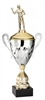 Premium Metal Gold/Silver<BR> Male Darts Trophy Cup<BR> 20 Inches