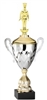 Premium Metal Gold/Silver<BR> Chef Trophy Cup<BR> 20 Inches