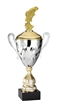 Premium Metal Gold/Silver<BR> Standing Bass Trophy Cup<BR> 20 Inches