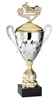 Premium Metal Gold/Silver<BR> Soft Tail Trophy Cup<BR> 20 Inches