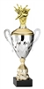 Premium Metal Gold/Silver<BR> Bowling Theme Trophy Cup<BR> 20 Inches
