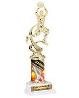Theme Trophy<BR> Female Basketball <BR> 10 Inches