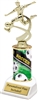 Male Soccer Theme Trophy<BR> 10 Inches