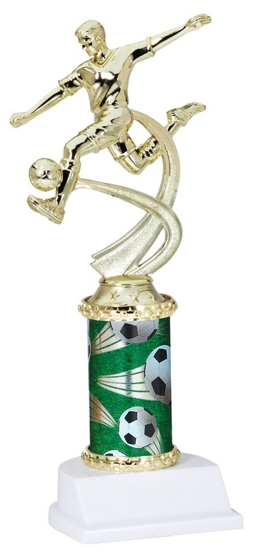 Male Soccer<BR>Theme Trophy<BR> 10 Inches