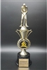 Male Golf Putter<BR> G.O.A.T. Trophy<BR> 12.5 Inches