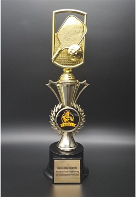 Pickleball<BR> G.O.A.T. Trophy<BR> 12.5 Inches