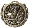 Burst Victory Medal<BR> Gold/Silver/Bronze<BR> 2.25 Inches