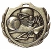 Burst Baseball/Softball Medal<BR> Gold/Silver/Bronze<BR> 2.25 Inches