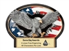 Burst Thru Eagle <BR>Wall Plaque or Stand Up Trophy<BR> 7 1/4" x 5.5"