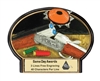 Burst Thru Trap Shoot<BR>Wall Plaque or Stand Up Trophy<BR> 7 1/4" x 5"