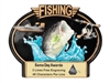 Burst Thru Fish Trophy<BR>Wall Plaque or Stand Up Trophy<BR> 7 1/4" x 5.5"