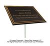 Engraved plaques