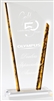 Avanti Gold Aspire<BR> Acrylic Trophy<BR> 9.75 Inches