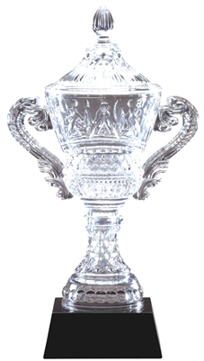 The Manchester<BR> Crystal Trophy Cup<BR> 15.25 Inches