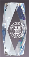 Premium Lil Spectrum<BR> Crystal Trophy<BR> 6 Inches