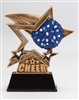 Dynamic Shooting Star<BR> Cheer Trophy<BR> 6.5 Inches