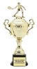 Monaco XL Gold Cup<BR> Female Pickleball Trophy <BR> 18.5 Inches