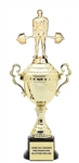Monaco XL Gold Cup<BR> Deadlift Trophy<BR> 18.5 Inches