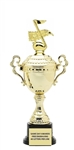 Monaco XL Gold Cup<BR> Music Note Trophy<BR> 18.5 Inches