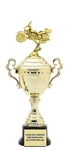 Monaco XL Gold Cup<BR> Touring Motorcycle Trophy<BR> 18.5 Inches
