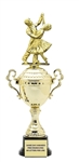 Monaco XLGold Cup<BR> Dance Couple Trophy<BR> 18.5 Inches