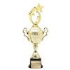 Monaco XL Gold Cup<BR> Shooting Star Trophy<BR> 18.5 Inches