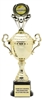 Monaco XL Gold Cup<BR> Cornhole Trophy<BR> 18.5 Inches
