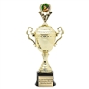Monaco XL Gold Cup<BR> Shooting Trophy<BR> 18.5 Inches