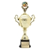 Monaco XL Gold Cup<BR> Chess Trophy<BR> 18.5 Inches