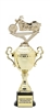 Monaco XL Gold Cup<BR> Soft Tail Motorcycle Trophy<BR> 18.5 Inches