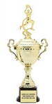 Monaco XL Gold Cup<BR> Female Basketball Trophy<BR> 18.5 Inches