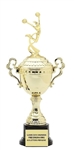 Monaco XL Gold Cup<BR> Motion Cheer Trophy<BR>18.5 Inches