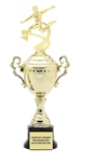 Monaco XL Gold Cup<BR> Male Soccer Trophy<BR> 18.5 Inches