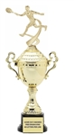 Monaco XL Gold Cup<BR> Male Tennis Trophy<BR> 18.5 Inches